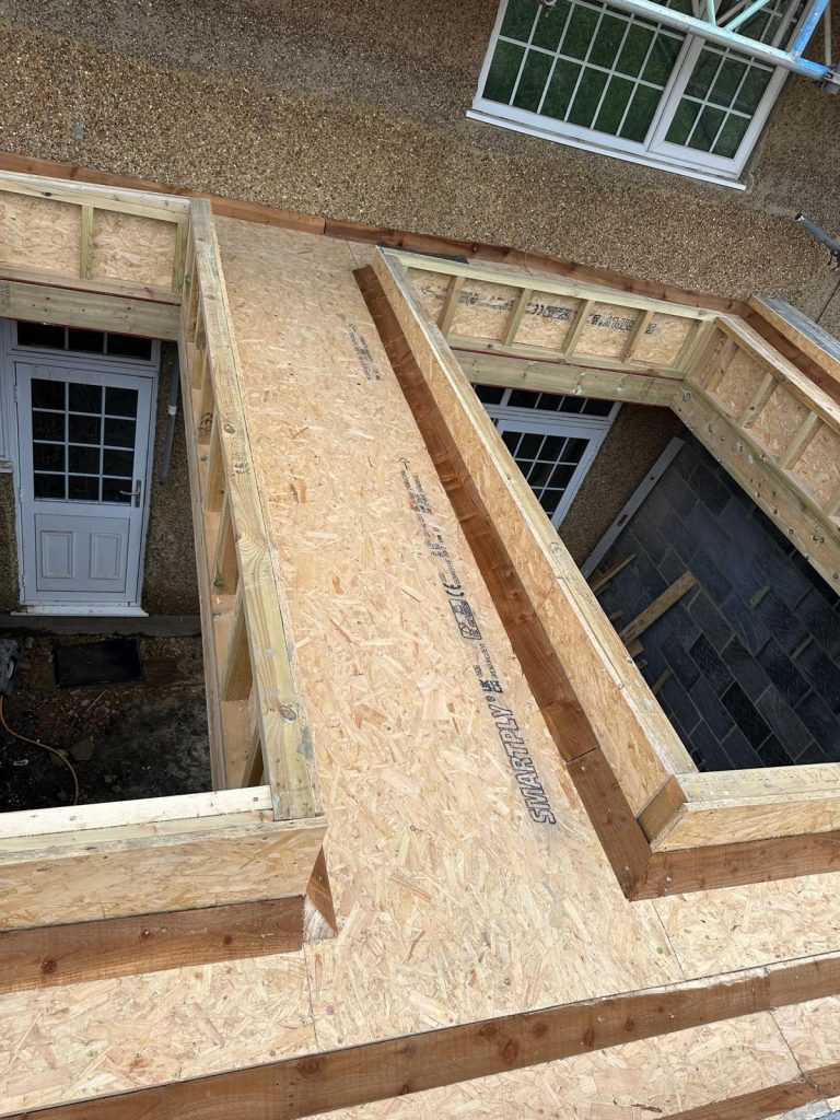 Flat roof