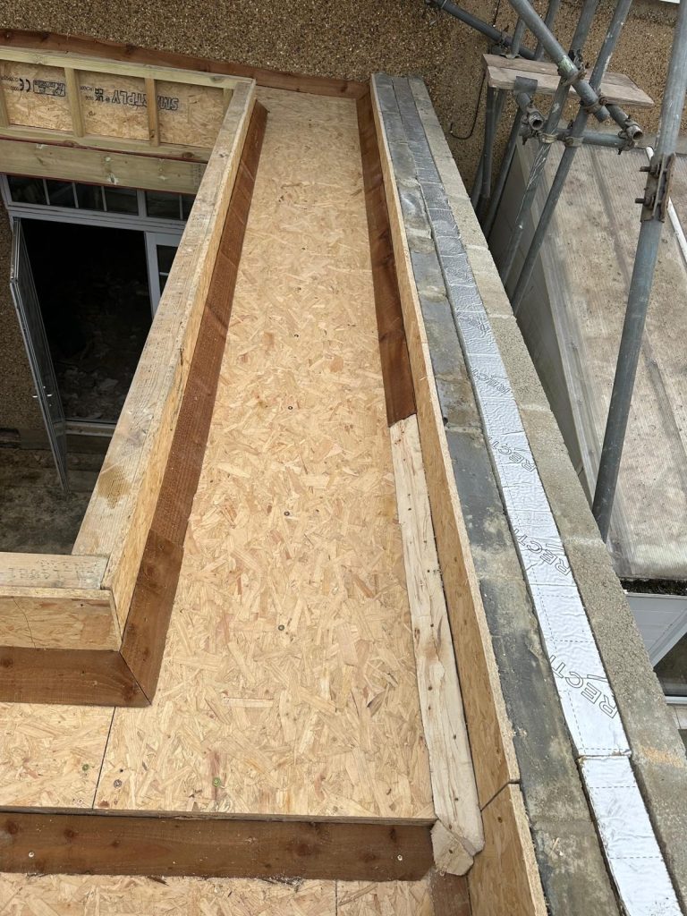 Flat roof
