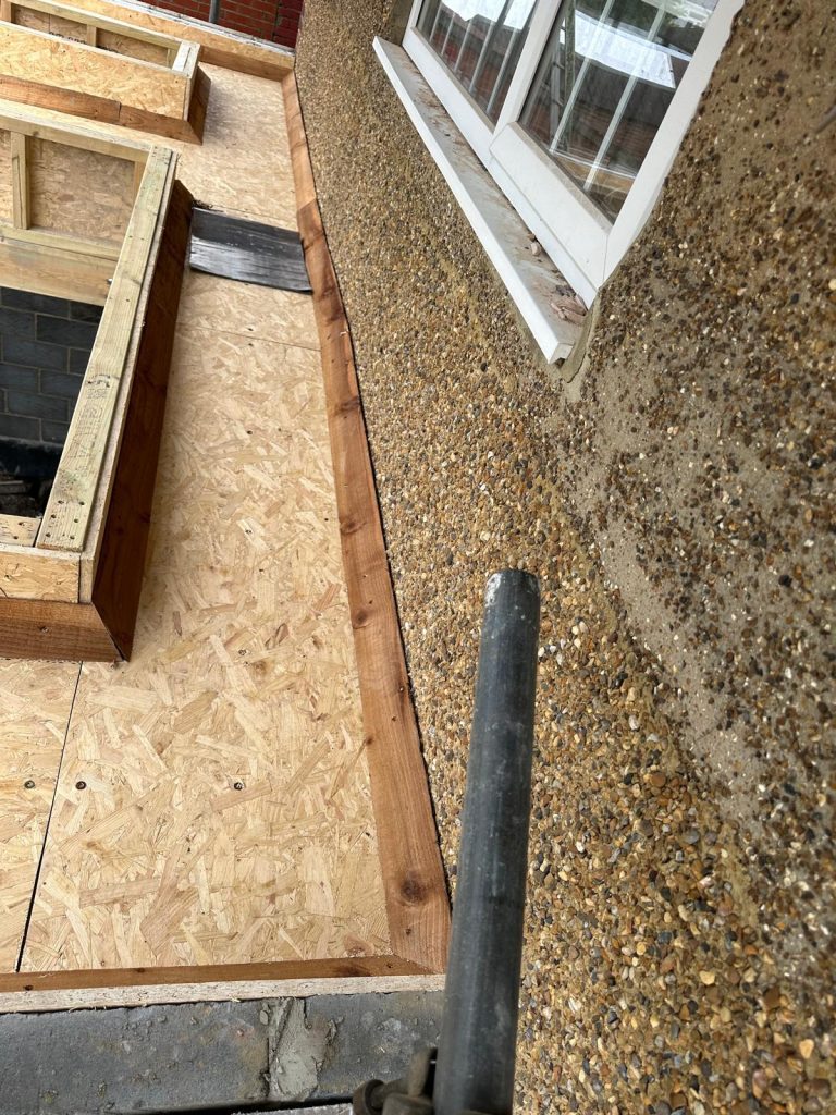 Flat roof