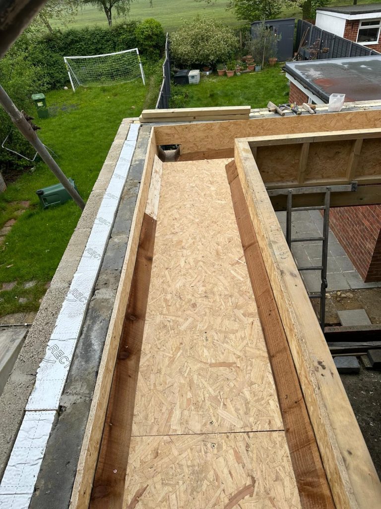 Flat roof