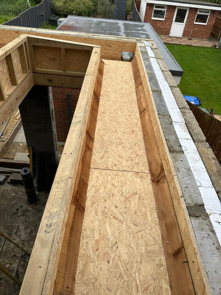 Flat roof