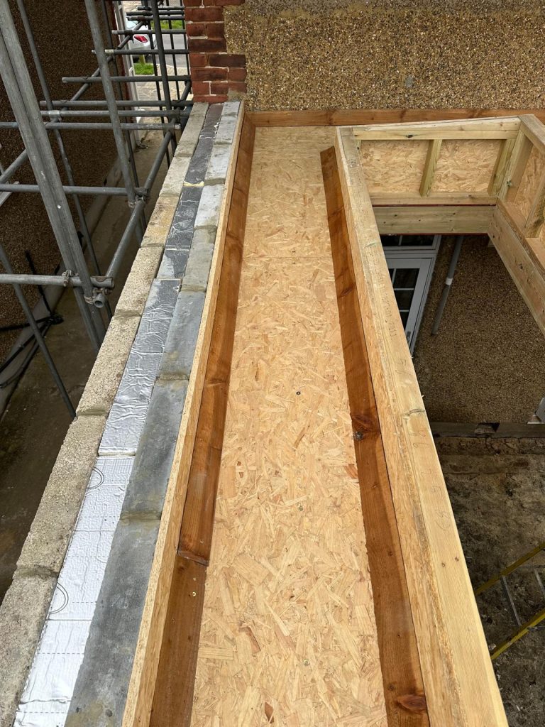 Flat roof