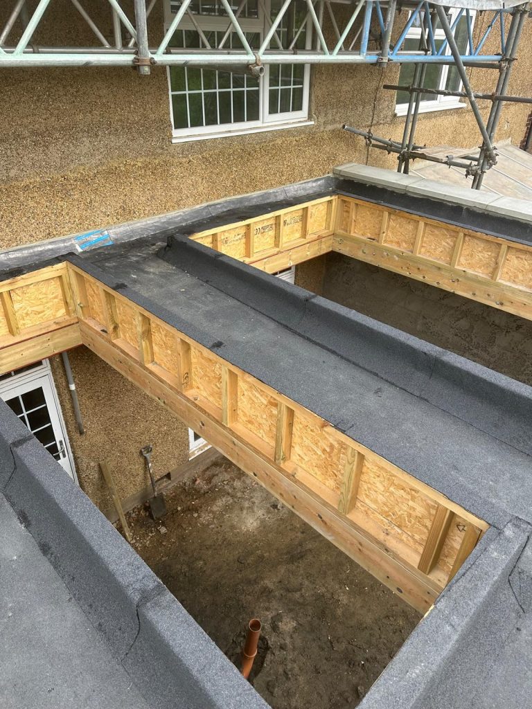 Flat roof