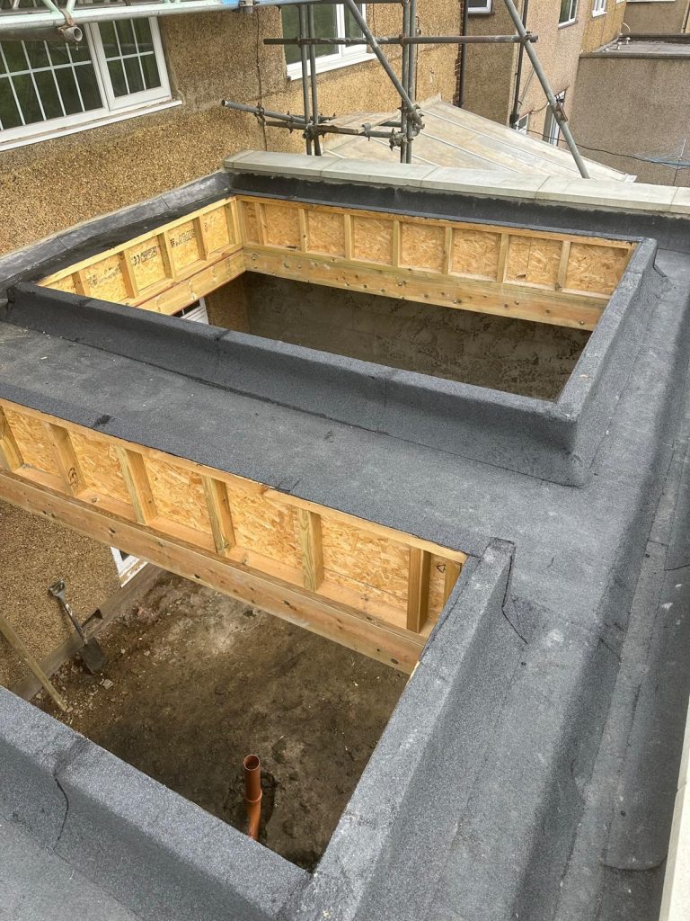 Flat roof