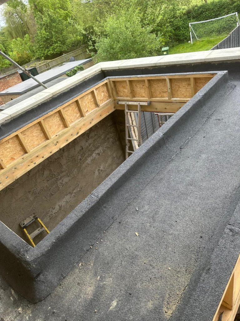 Flat roof