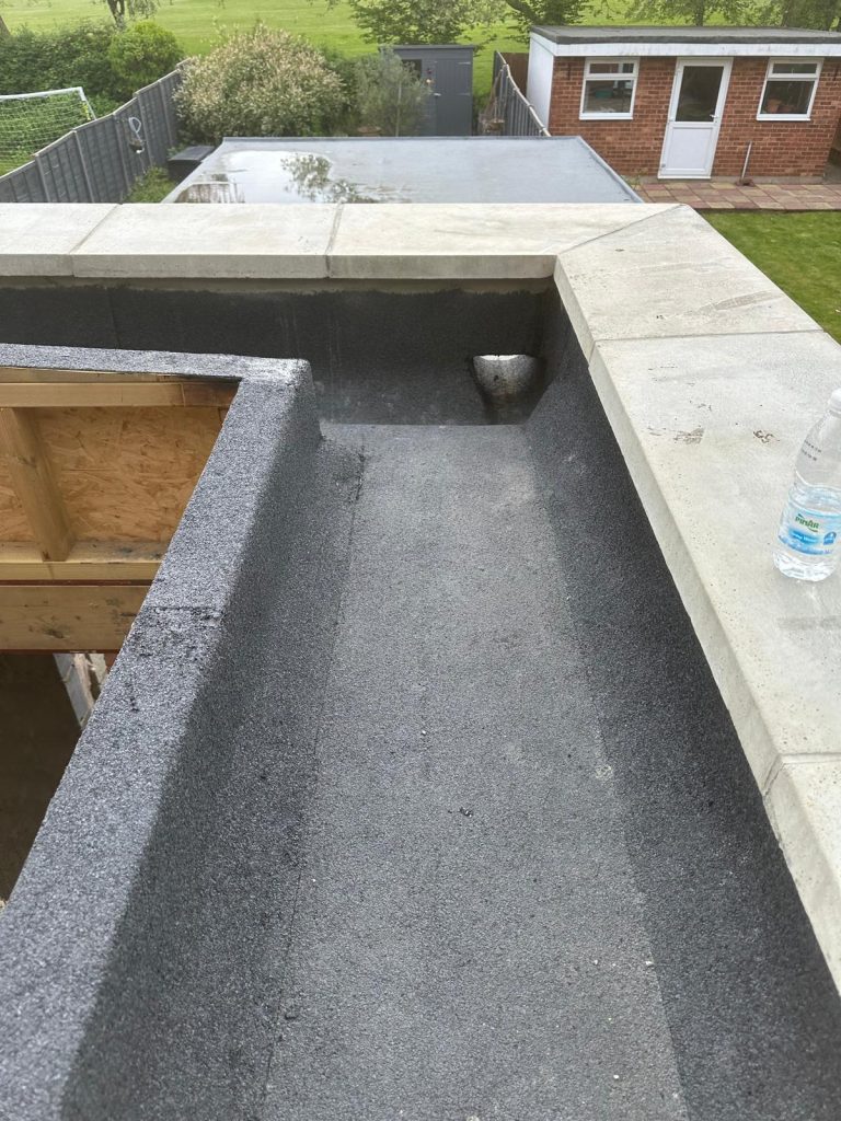 Flat roof
