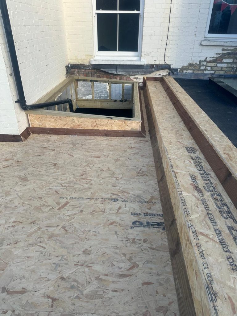 Flat roof