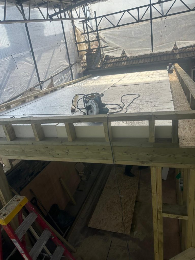 Flat roof
